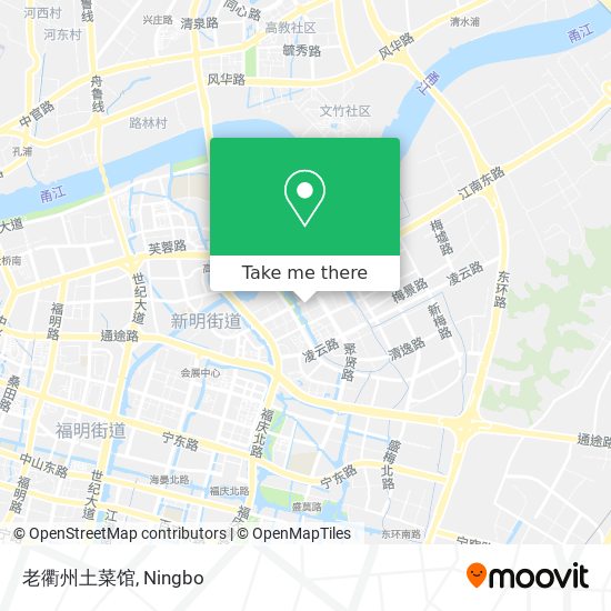老衢州土菜馆 map