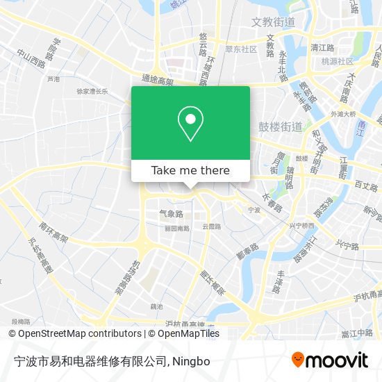 宁波市易和电器维修有限公司 map