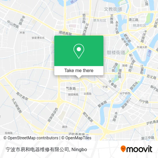宁波市易和电器维修有限公司 map