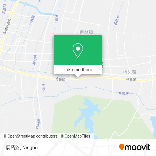 展腾路 map