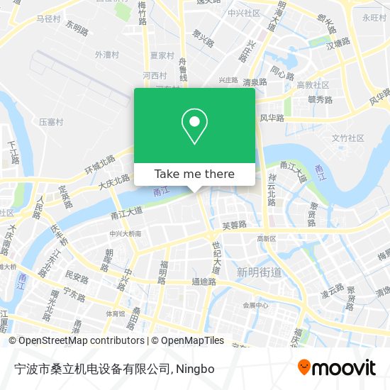 宁波市桑立机电设备有限公司 map