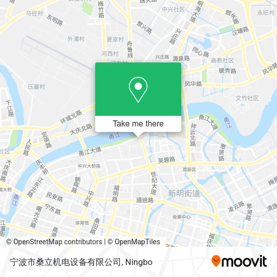 宁波市桑立机电设备有限公司 map
