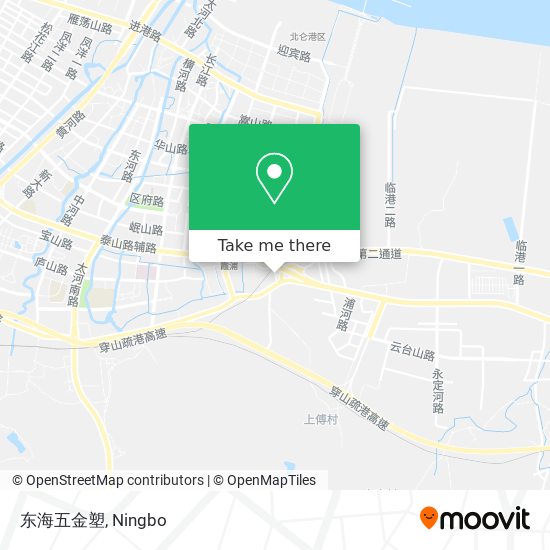 东海五金塑 map
