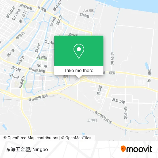 东海五金塑 map