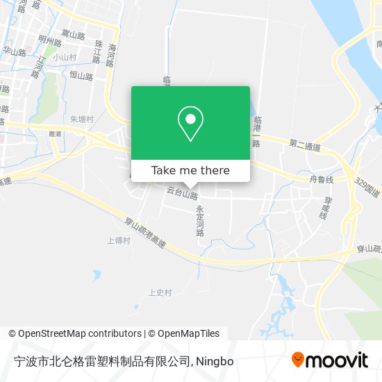宁波市北仑格雷塑料制品有限公司 map