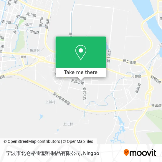 宁波市北仑格雷塑料制品有限公司 map