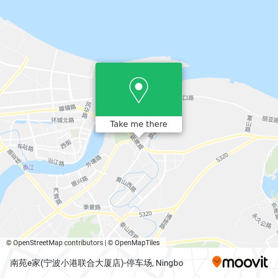 南苑e家(宁波小港联合大厦店)-停车场 map