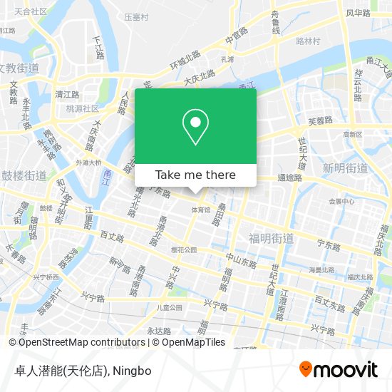 卓人潜能(天伦店) map