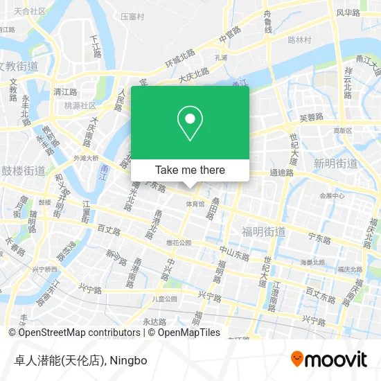 卓人潜能(天伦店) map