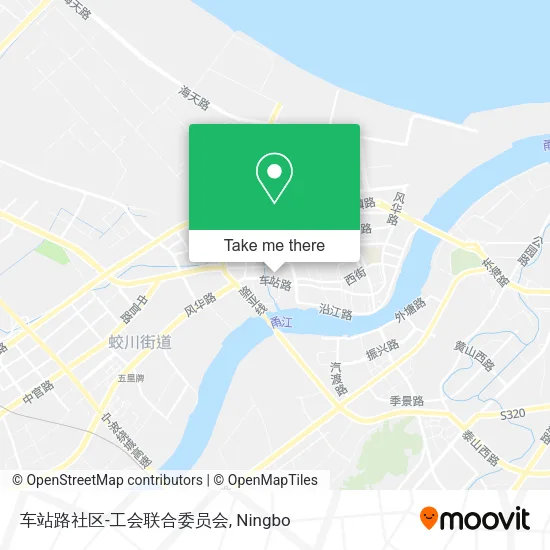 车站路社区-工会联合委员会 map