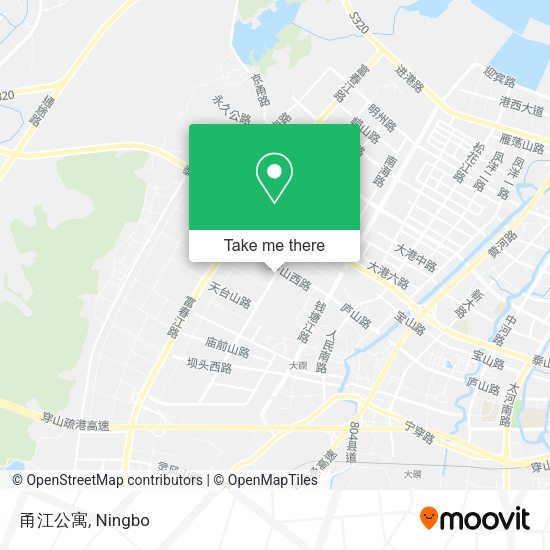甬江公寓 map