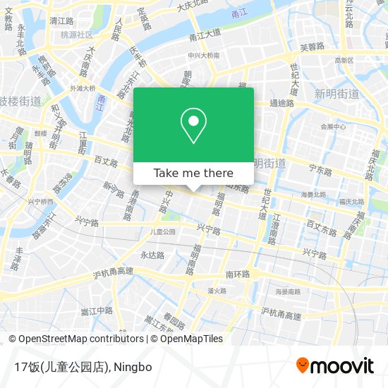 17饭(儿童公园店) map