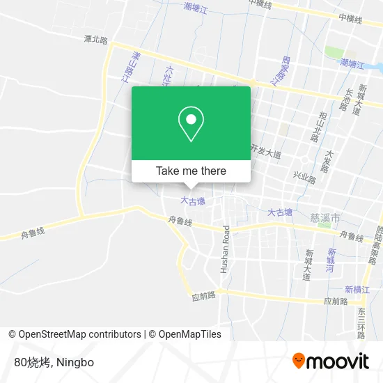 80烧烤 map