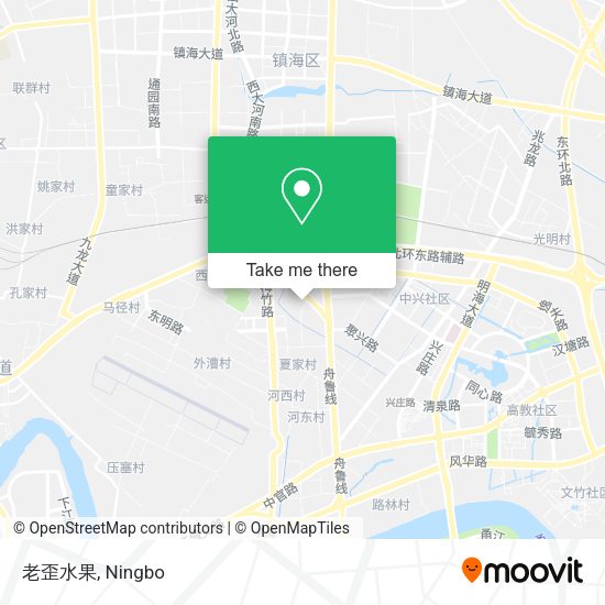 老歪水果 map