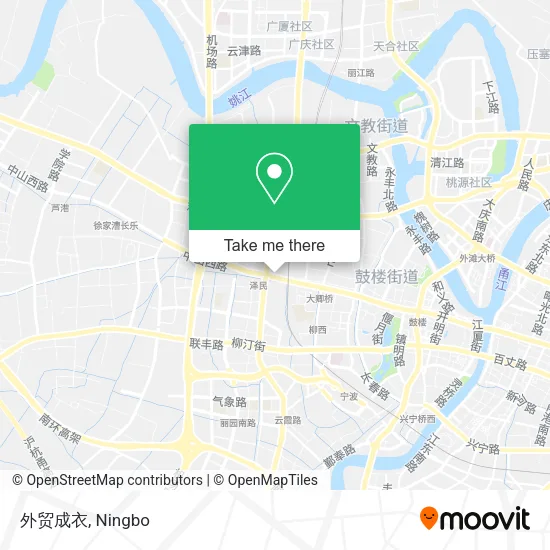 外贸成衣 map