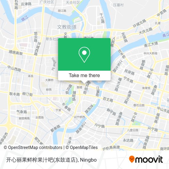 开心丽果鲜榨果汁吧(东鼓道店) map