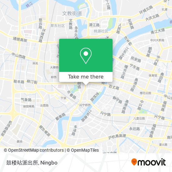 鼓楼站派出所 map