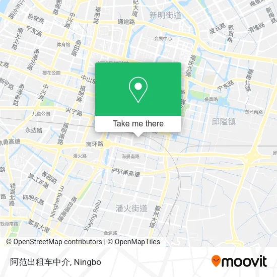 阿范出租车中介 map