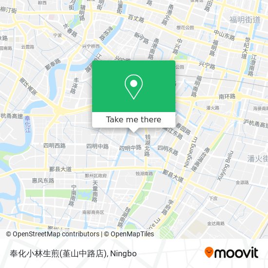 奉化小林生煎(堇山中路店) map