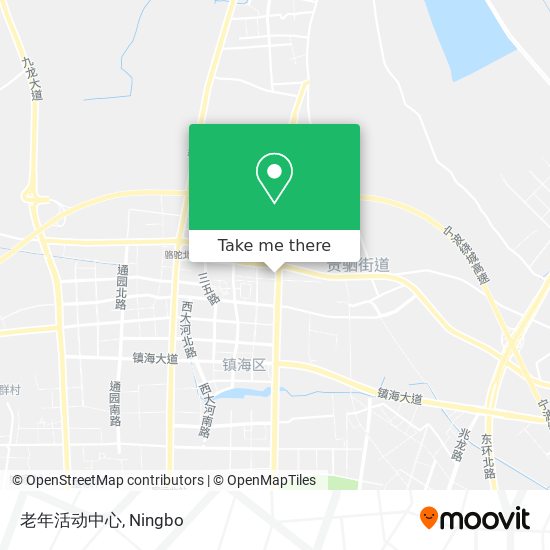 老年活动中心 map