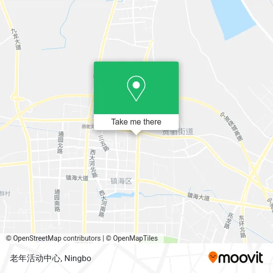 老年活动中心 map