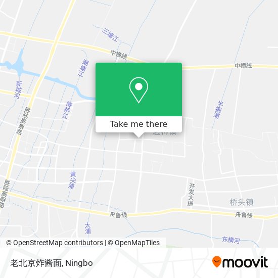 老北京炸酱面 map