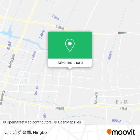 老北京炸酱面 map