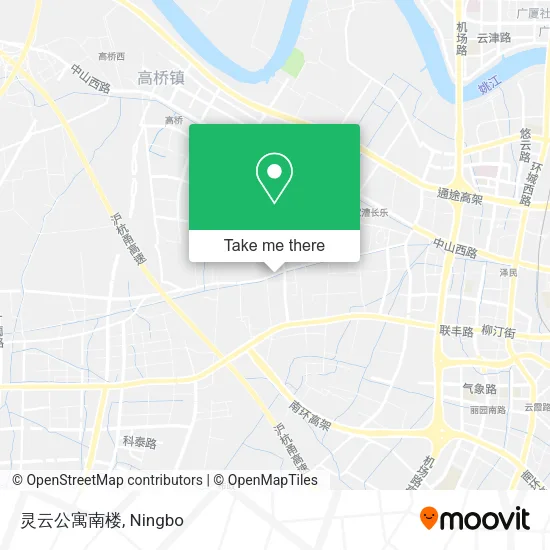 灵云公寓南楼 map