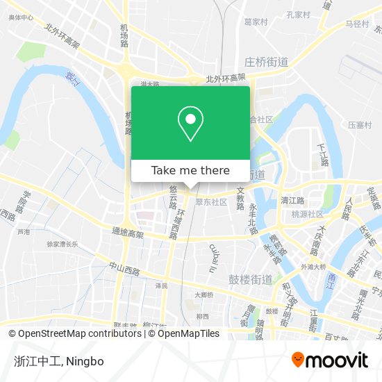 浙江中工 map