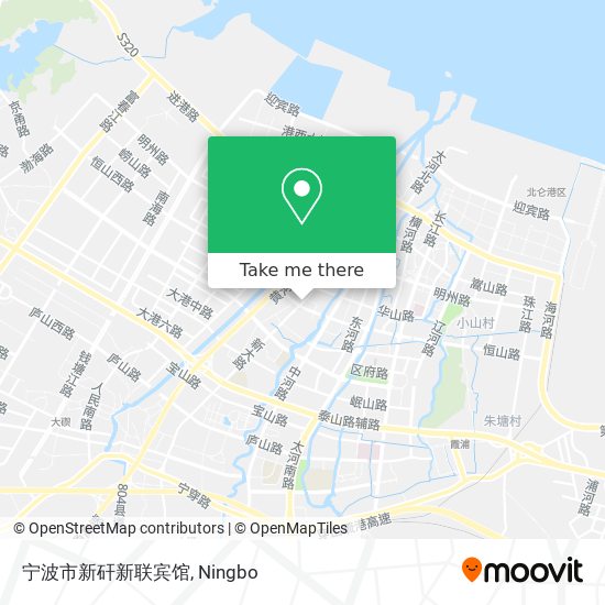 宁波市新矸新联宾馆 map
