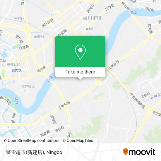 警雷超市(新建店) map