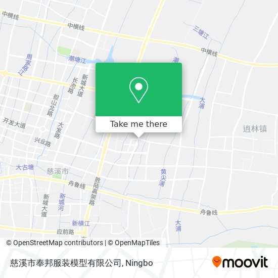 慈溪市奉邦服装模型有限公司 map
