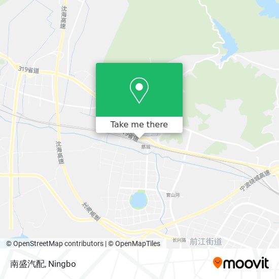 南盛汽配 map