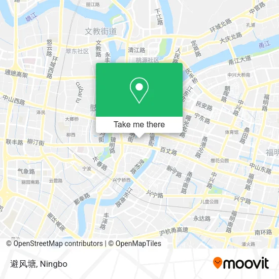 避风塘 map