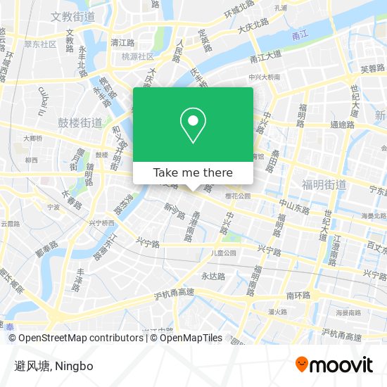 避风塘 map