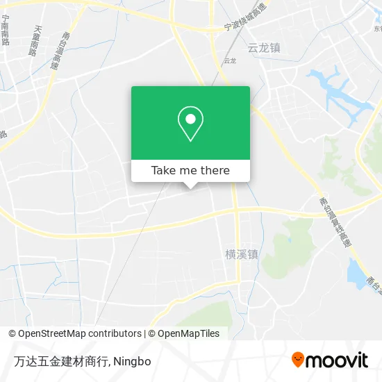 万达五金建材商行 map