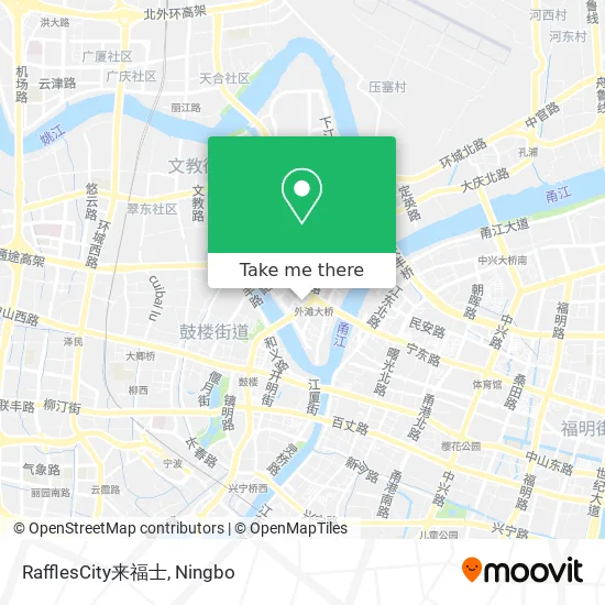 RafflesCity来福士 map