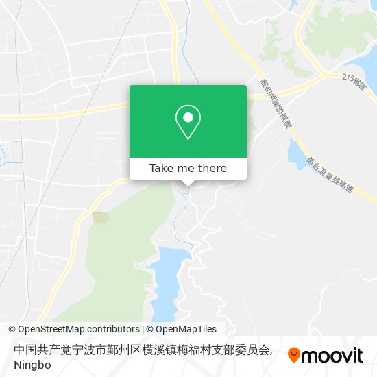 中国共产党宁波市鄞州区横溪镇梅福村支部委员会 map