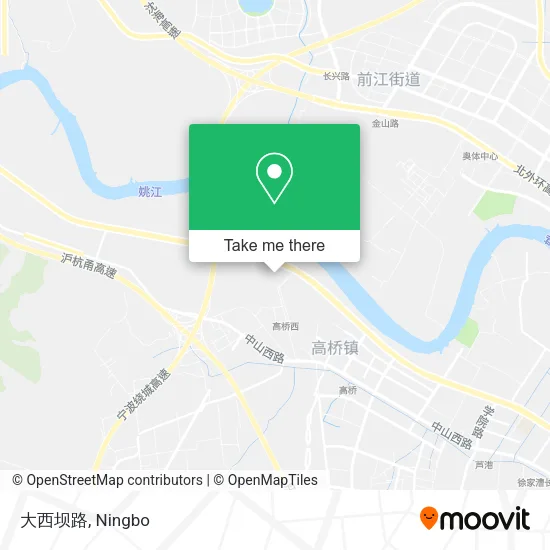 大西坝路 map