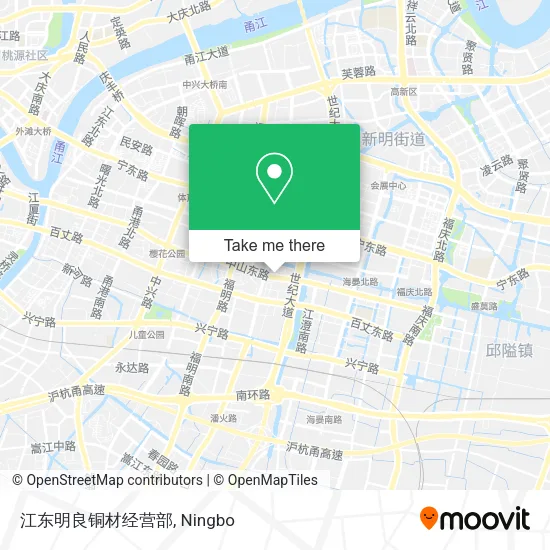江东明良铜材经营部 map