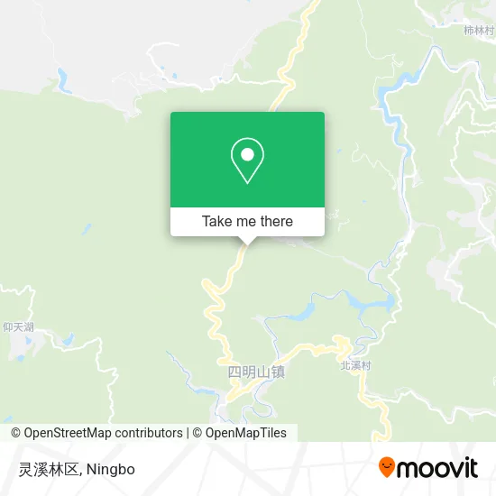 灵溪林区 map