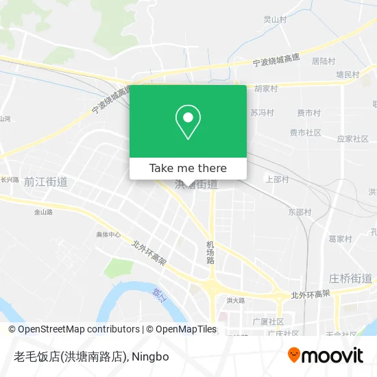 老毛饭店(洪塘南路店) map