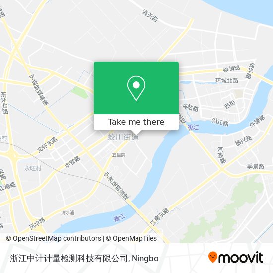 浙江中计计量检测科技有限公司 map
