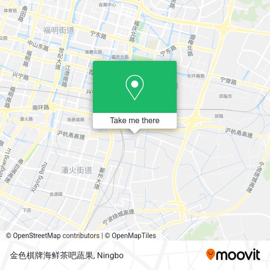 金色棋牌海鲜茶吧蔬果 map
