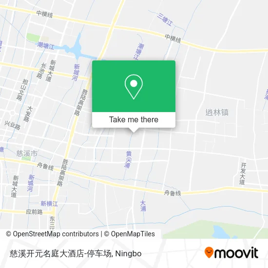 慈溪开元名庭大酒店-停车场 map