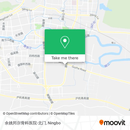 余姚邦尔骨科医院-北门 map