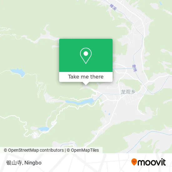银山寺 map