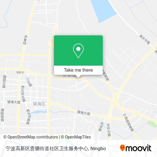 宁波高新区贵驷街道社区卫生服务中心 map