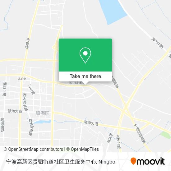 宁波高新区贵驷街道社区卫生服务中心 map