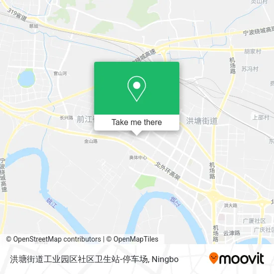 洪塘街道工业园区社区卫生站-停车场 map